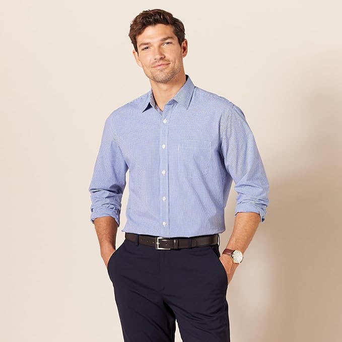 Ceinture en Cuir Style Classique Brun Foncé B