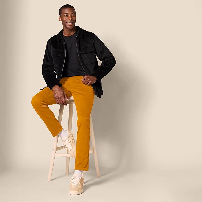 Pantalon Sergé Stretch Or G