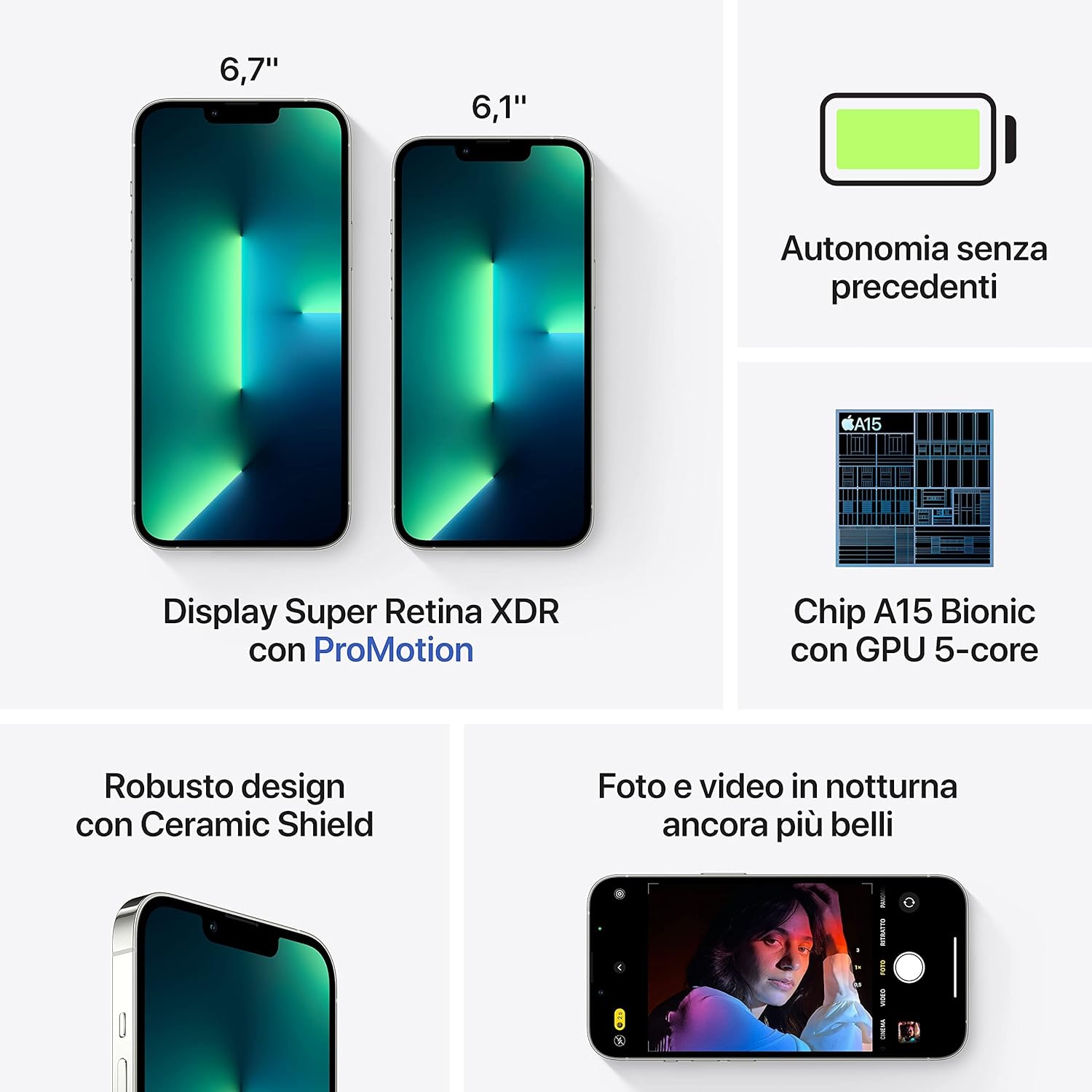 Apple iPhone 13 Pro Argent