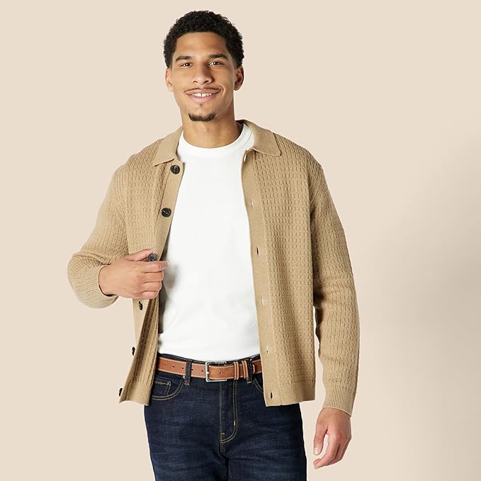 Ceinture en Cuir Havane A