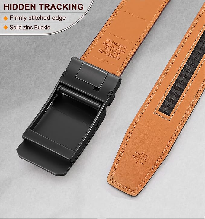 Ceinture Automatique en Cuir 032-noir216 D