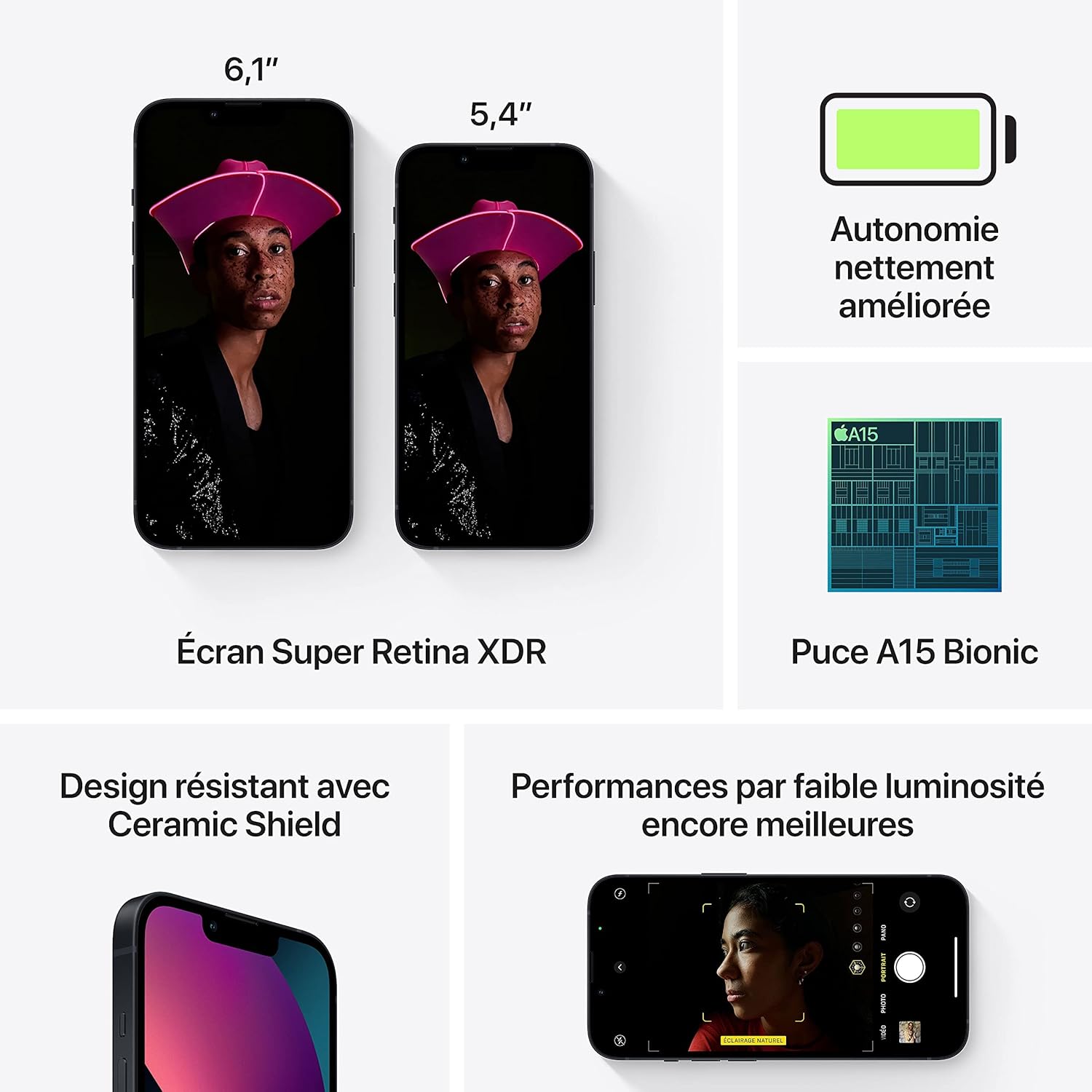 Apple iPhone 13 Mini Minuit