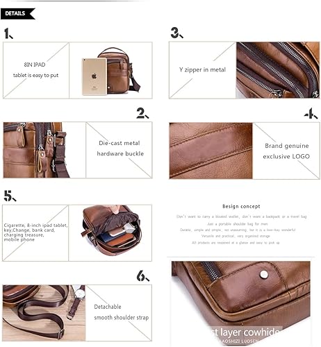 Sacs Portés épaule Cuir Marron4 G