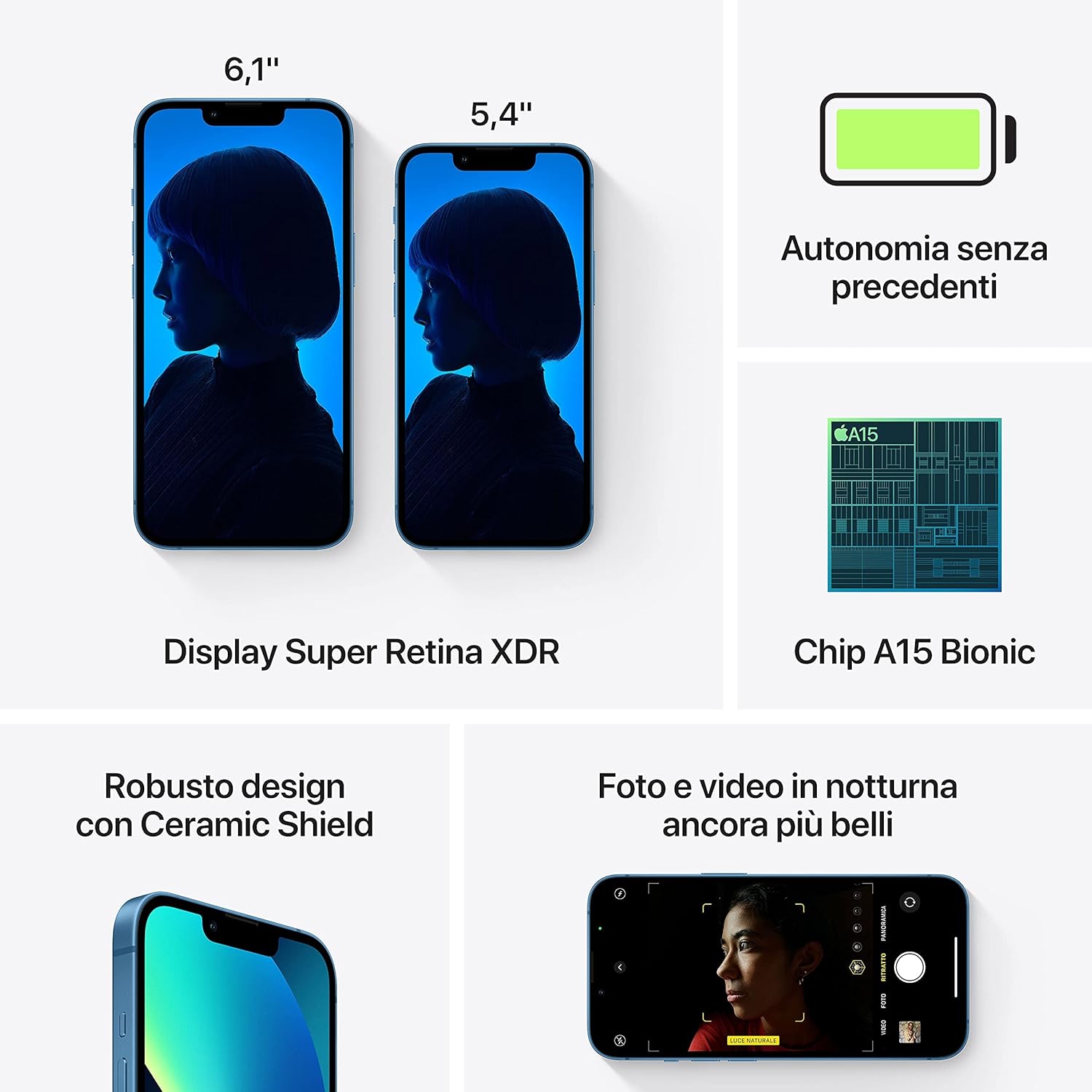 Apple iPhone 14 Bleu
