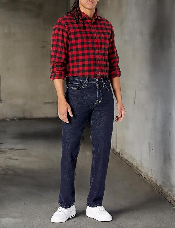 Jean bootcut à coupe droite Rincé H