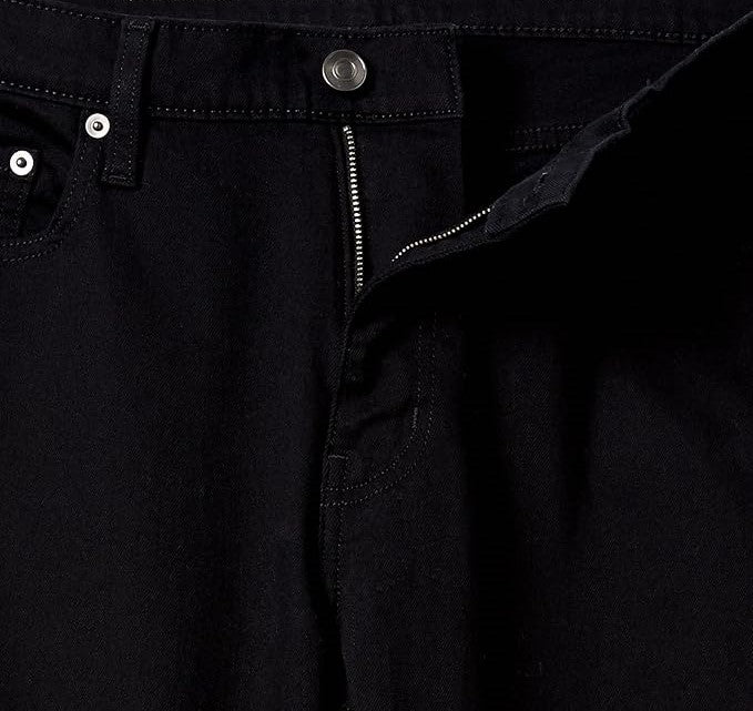 Jean bootcut à coupe droite Noir H