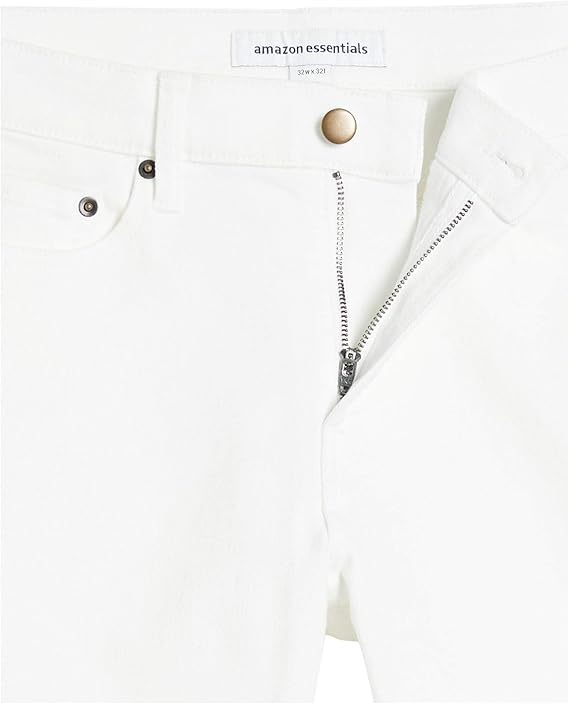 Jean Slim Homme Blanc Vif F