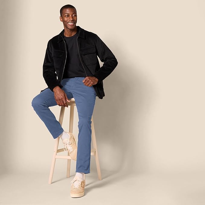 Pantalon Sergé Stretch Indigo G