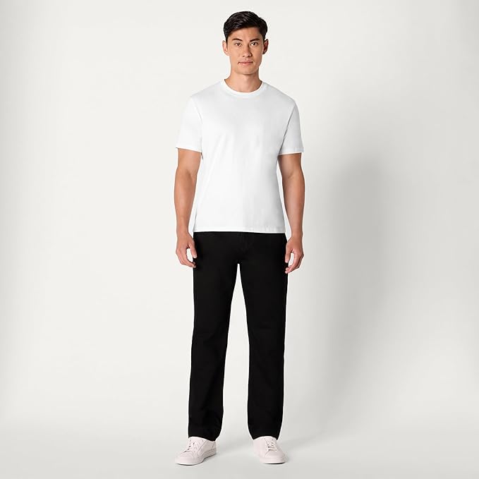 Jean Coupe Décontractée Noir D