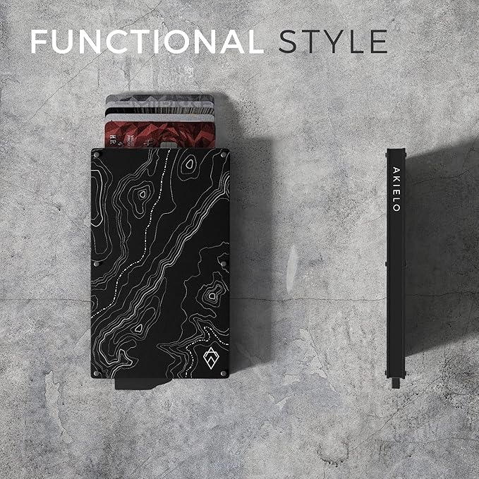 Portefeuille Homme Minimaliste Édition Topo I