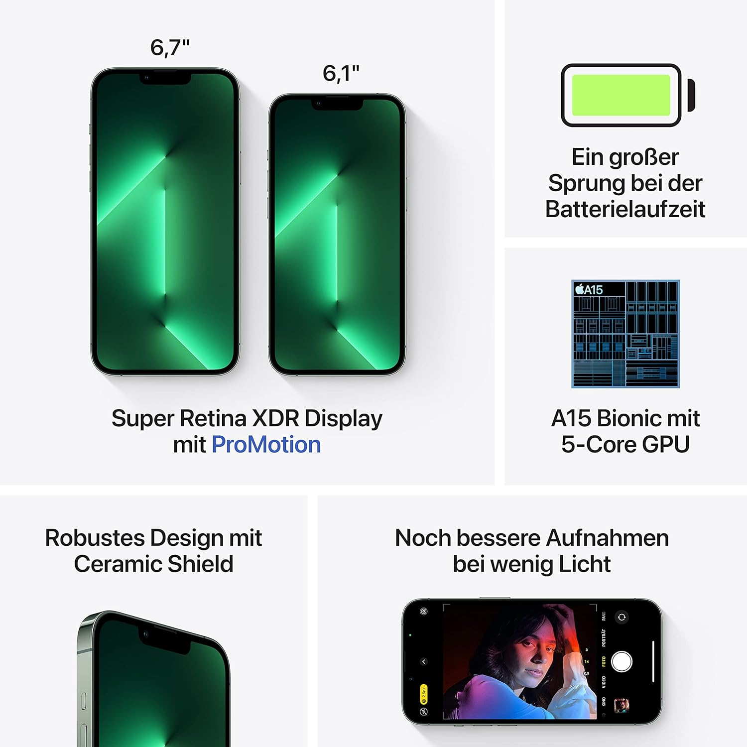 Apple iPhone 13 Pro Max Vert Alpin