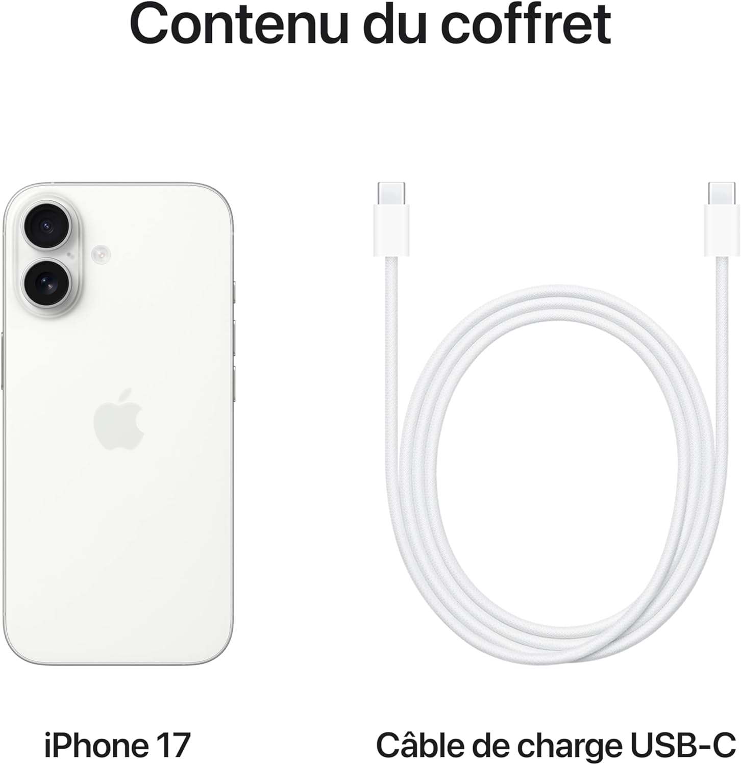 Apple iPhone 17 Blanc