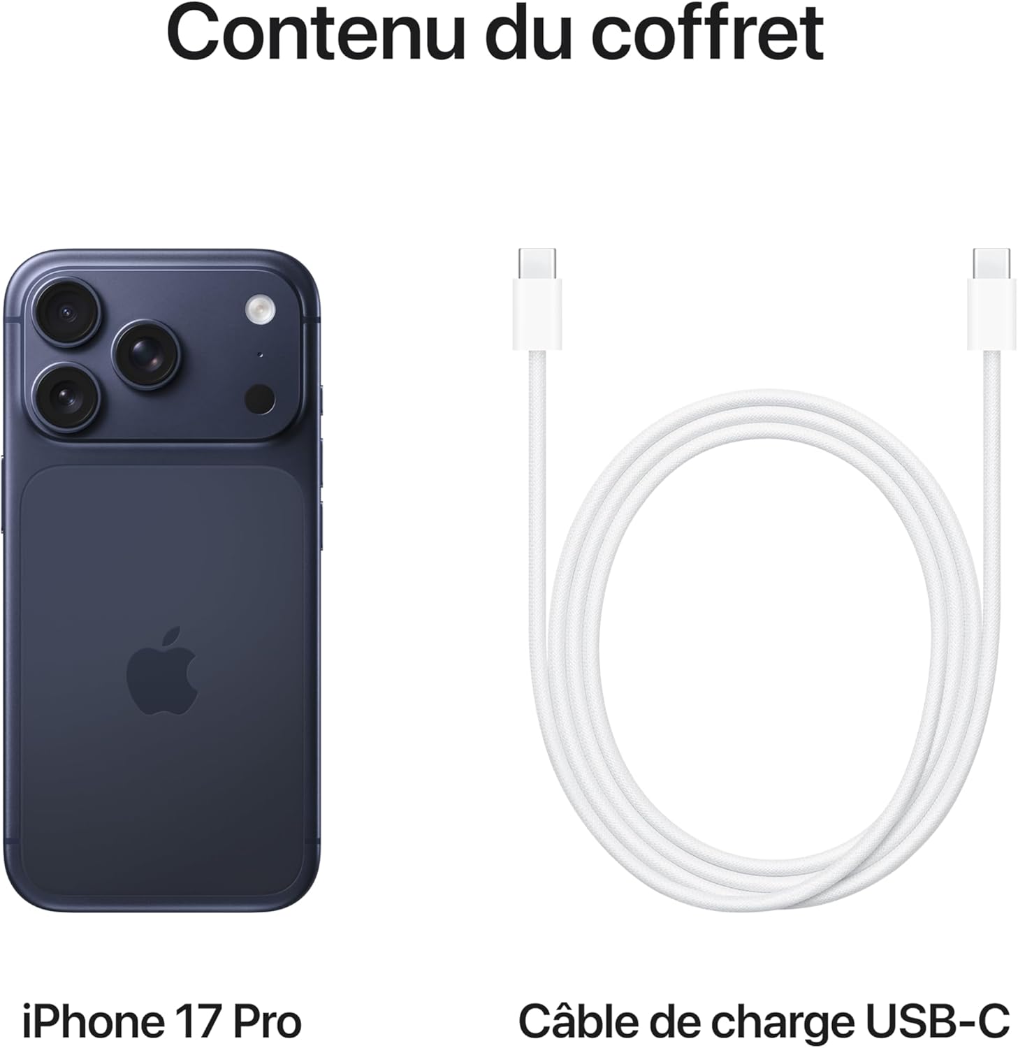 Apple iPhone 17 Pro Bleu Intense