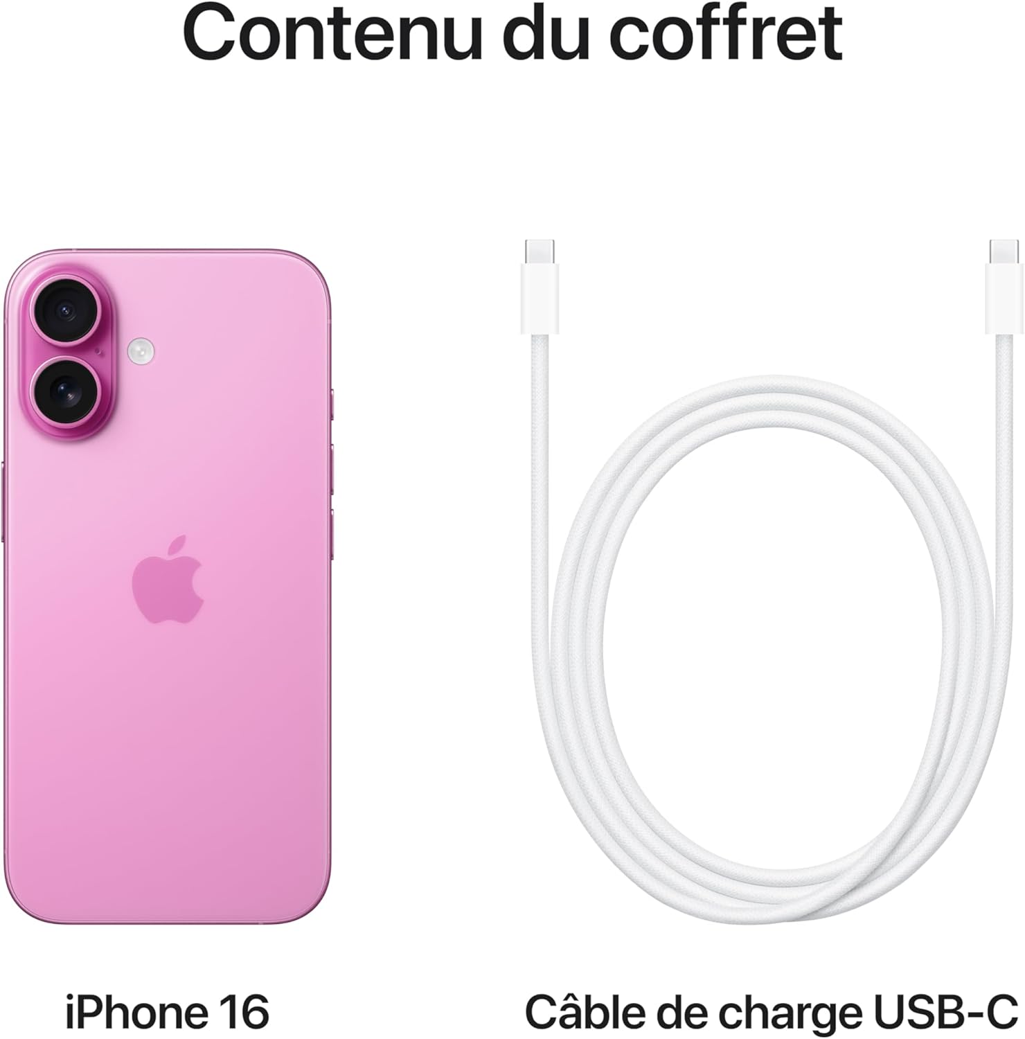Apple iPhone 16 Rose
