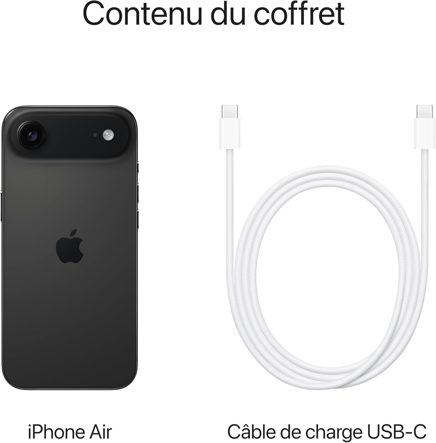 Apple iPhone 17 Air Noir Sidéral