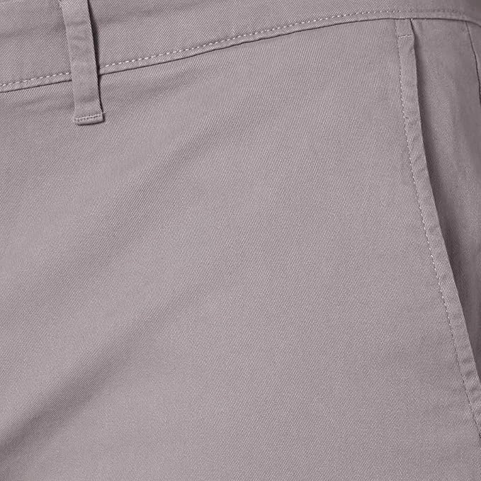 Pantalon Chino Extensible Style décontracté Charbon B