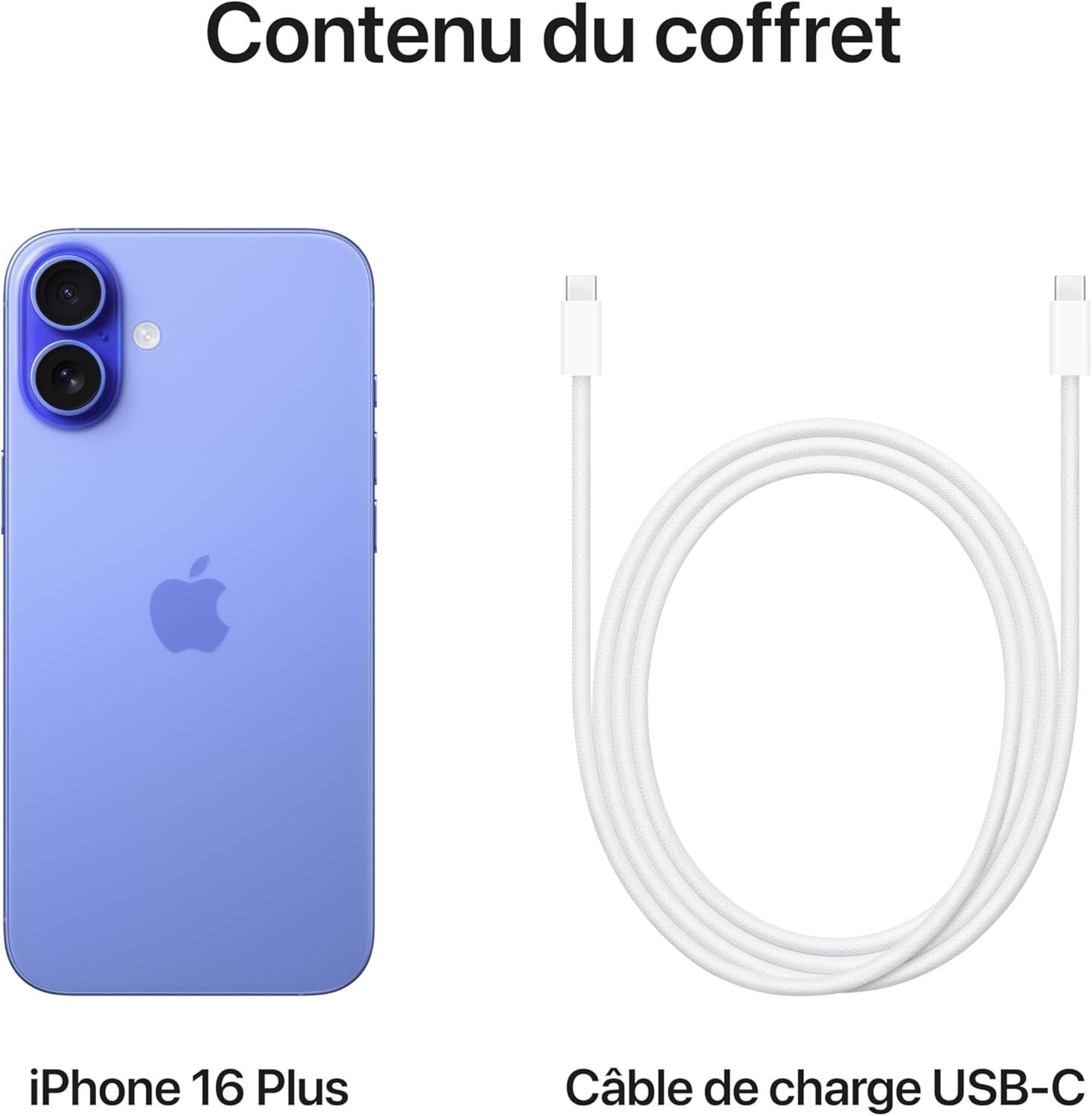 Apple iPhone 16 Plus Outremer