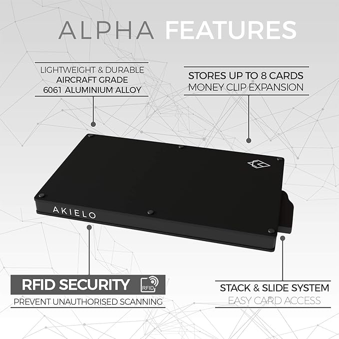 Portefeuille Homme Minimaliste Edition Argent I