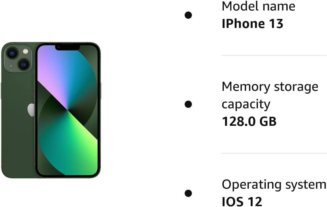 Apple iPhone 13 Vert