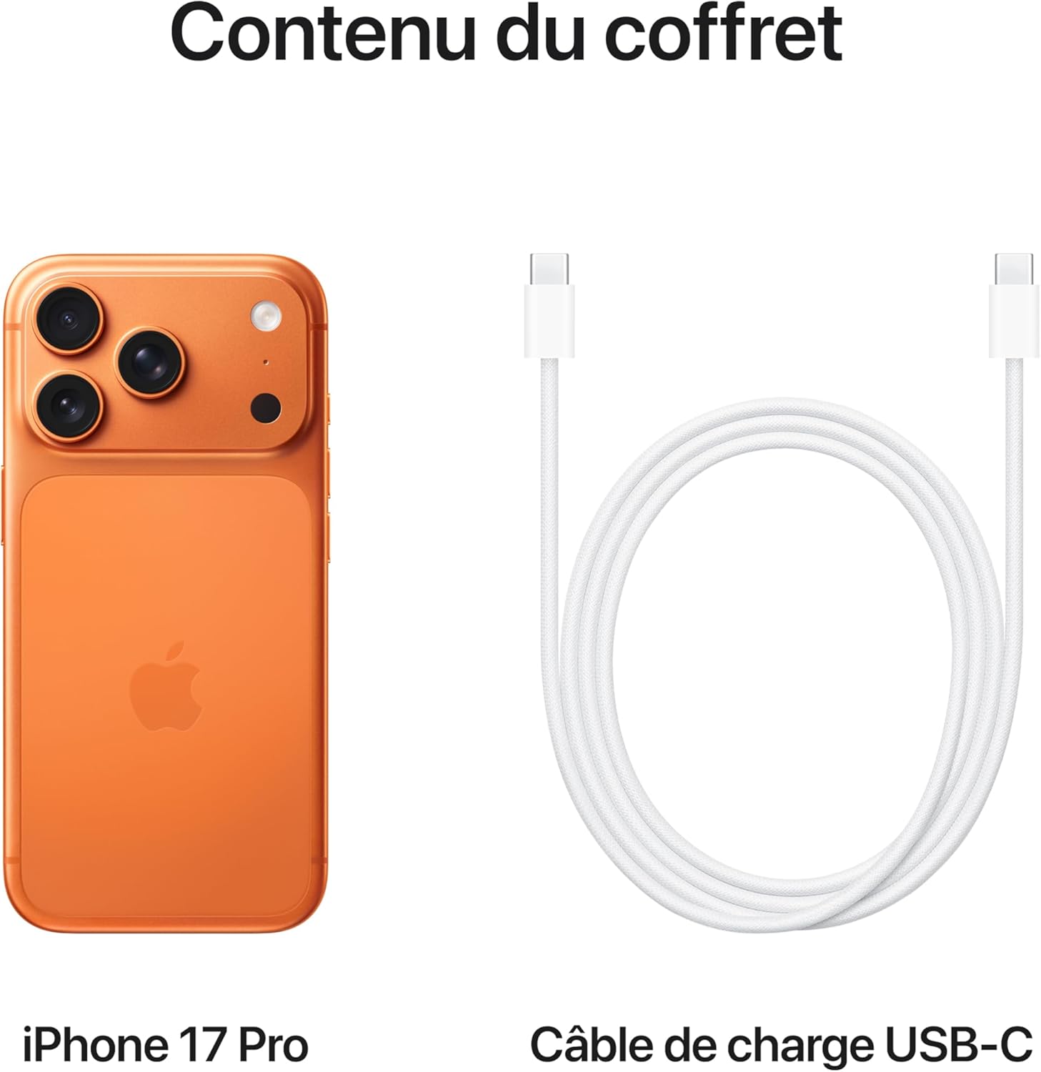 Apple iPhone 17 Pro Orange Cosmique
