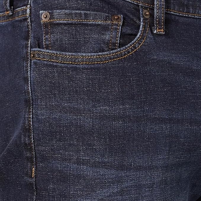 Jean Slim Homme Bleu Foncé Vintage F