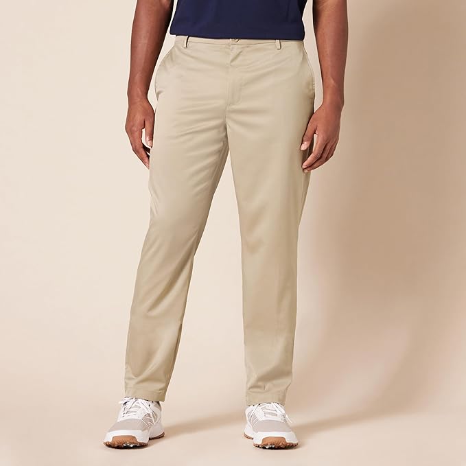 Pantalon de Golf Athlétique Premium Brun Kaki C
