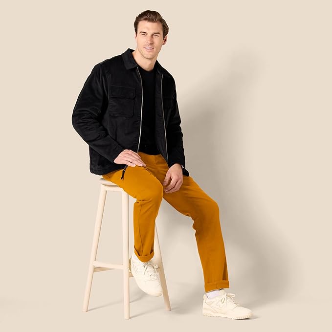 Pantalon Sergé Stretch Or G