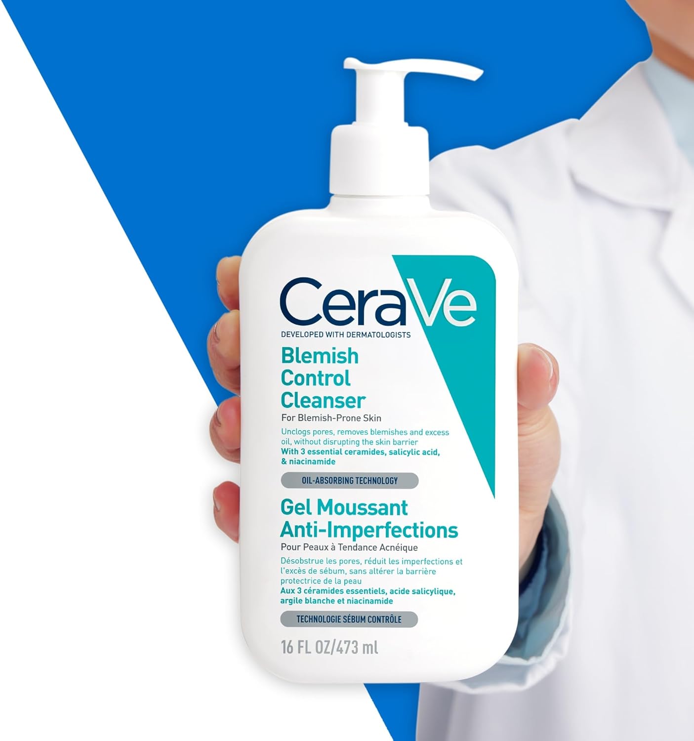 Gel Moussant Anti-Imperfections - Purifie la Peau A