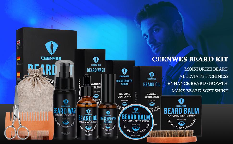 Kit Soin Barbe Complet Entretien & Croissance D
