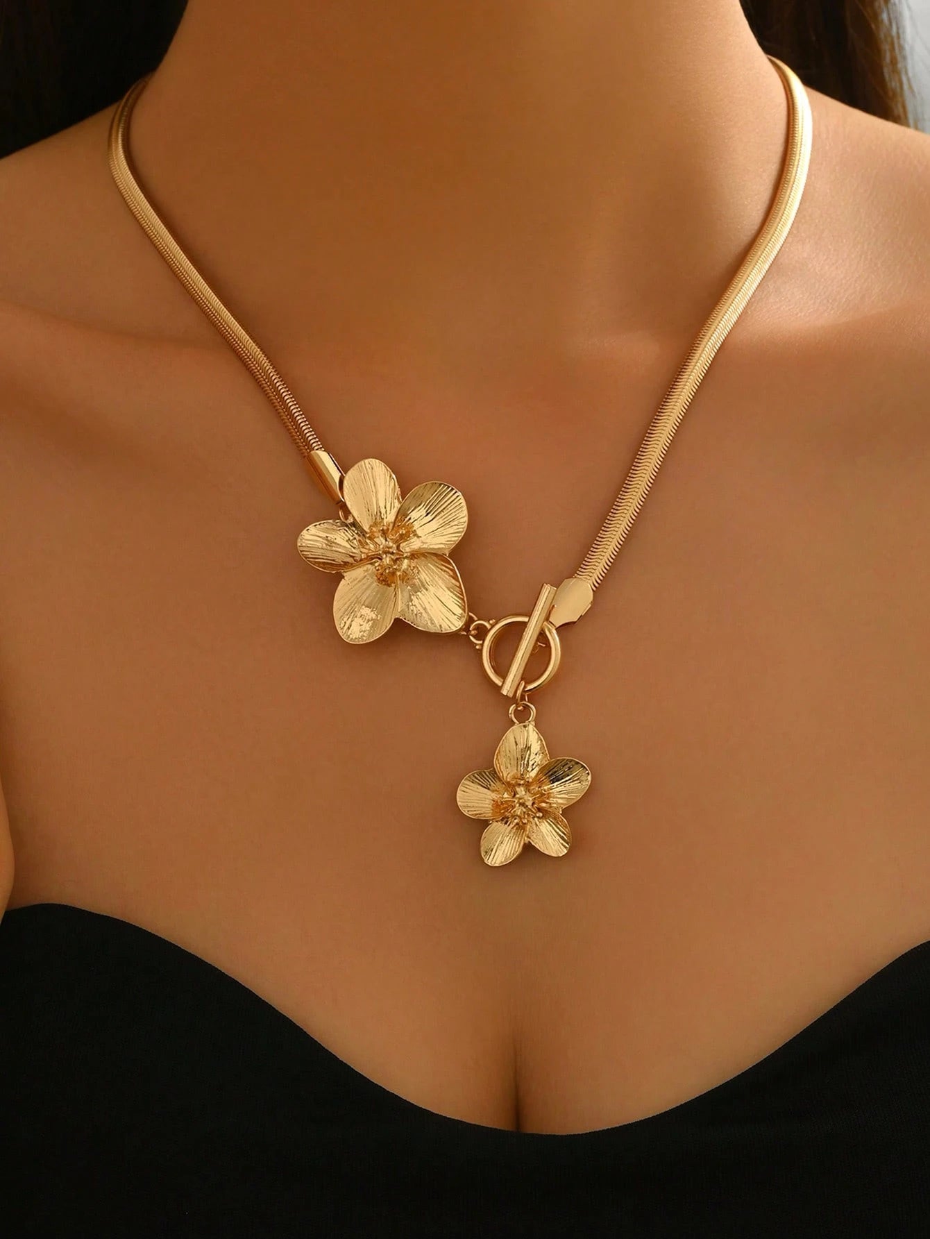 1 pièce Collier chaîne serpent