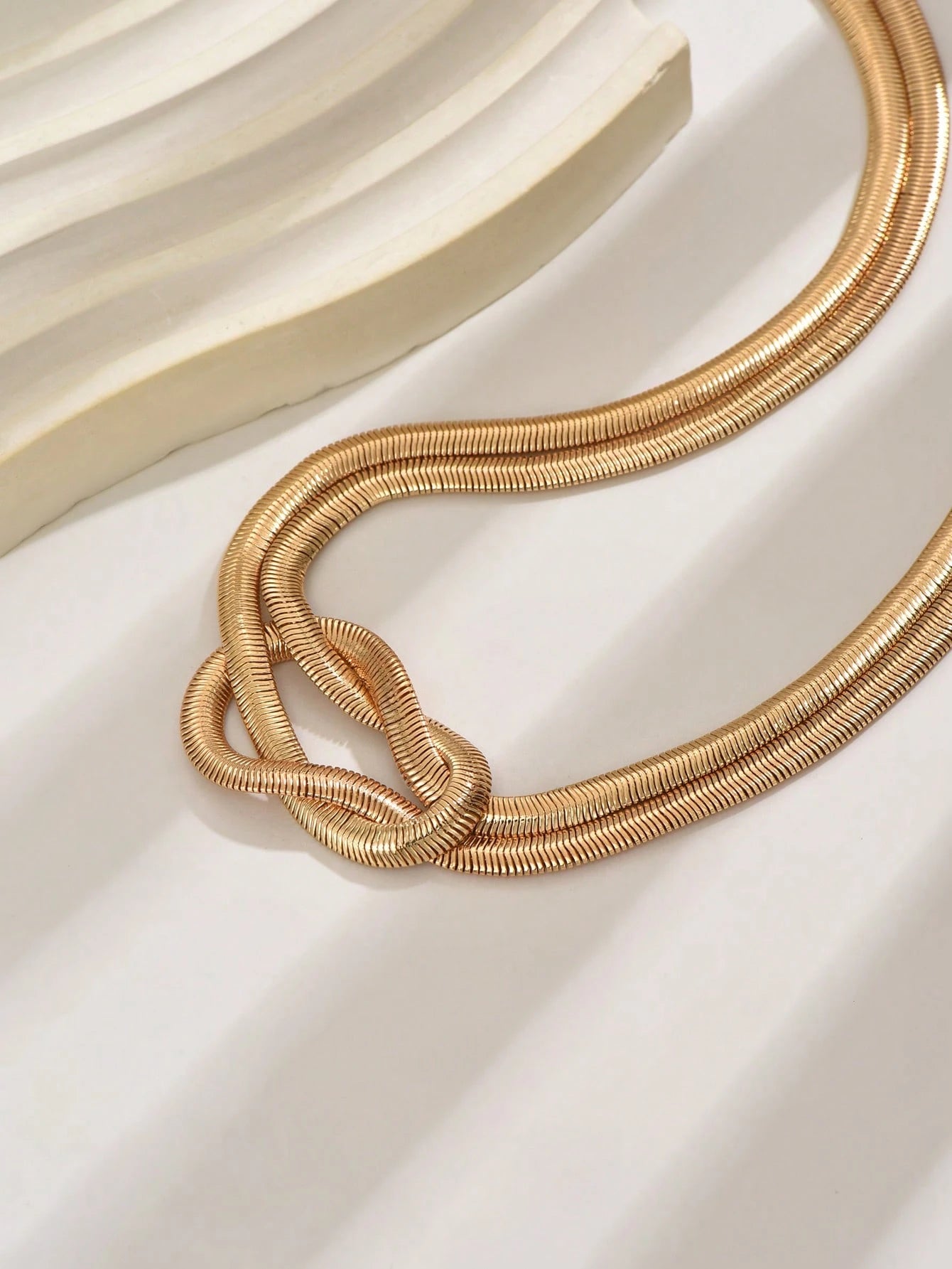 1 pièce Collier chaîne serpent